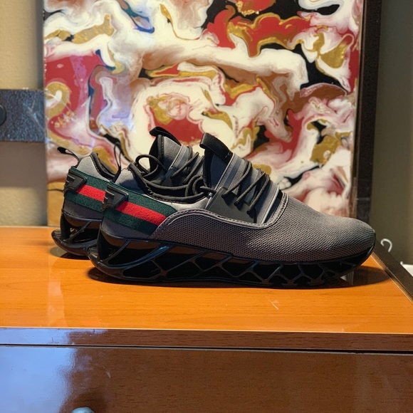 Mens "Connor" Casual Slip On Fashion Sneakers - Picture 4 of 7